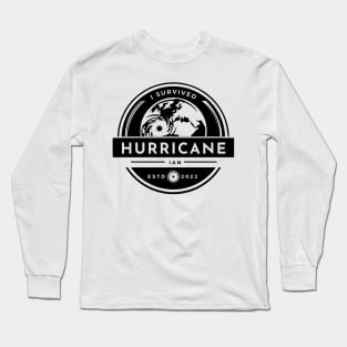 Hurricane Ian Survivor Long Sleeve T-Shirt